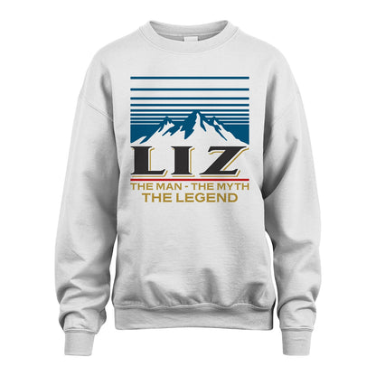 The Man The Myth The Legend Vintage Mountain Shirt LIZ M1-19