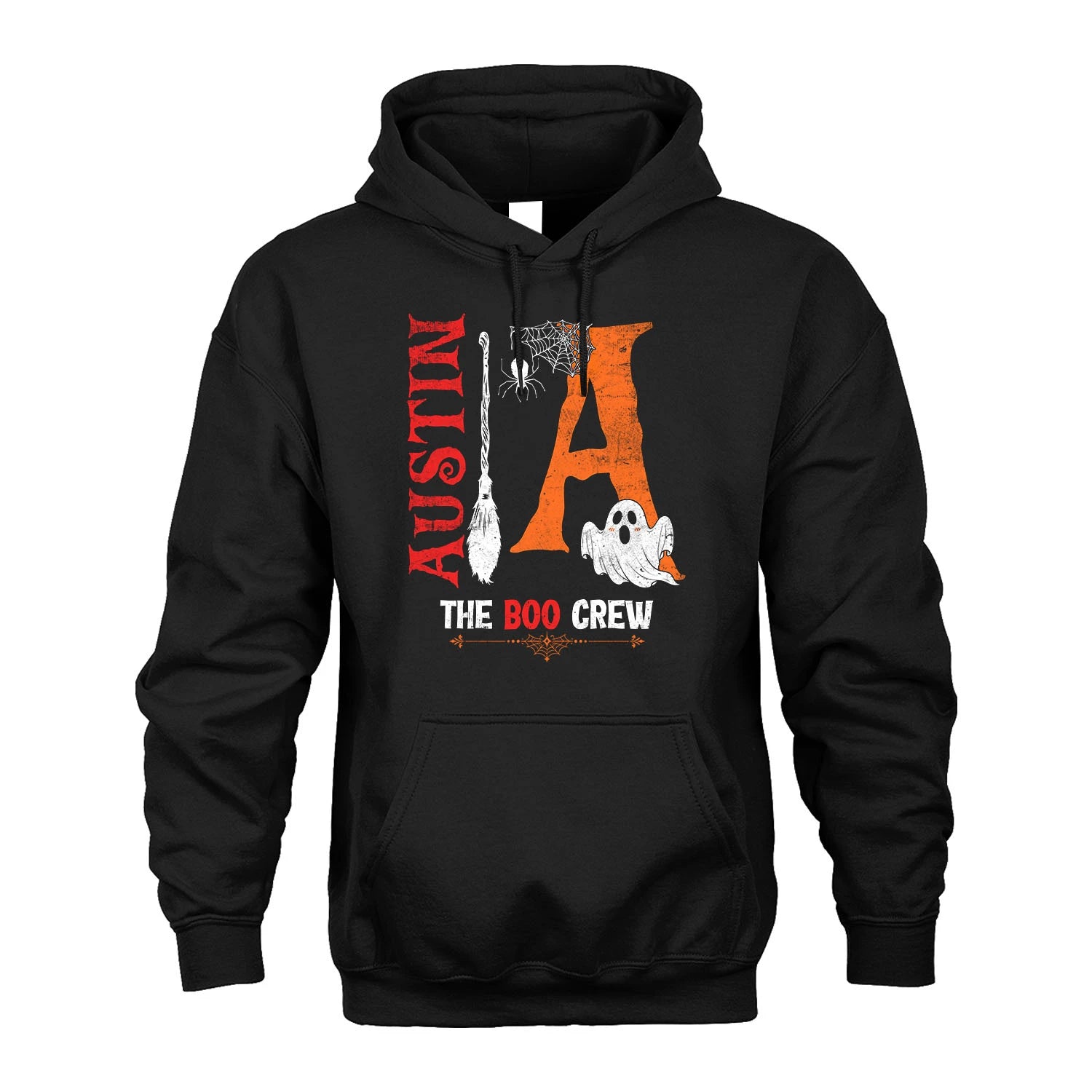 The Boo Crew Halloween With Your Name Shirt AUSTIN M1-23