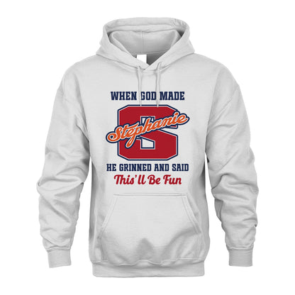 God Made Your Name Custom Shirt STEPHANIE M1-16