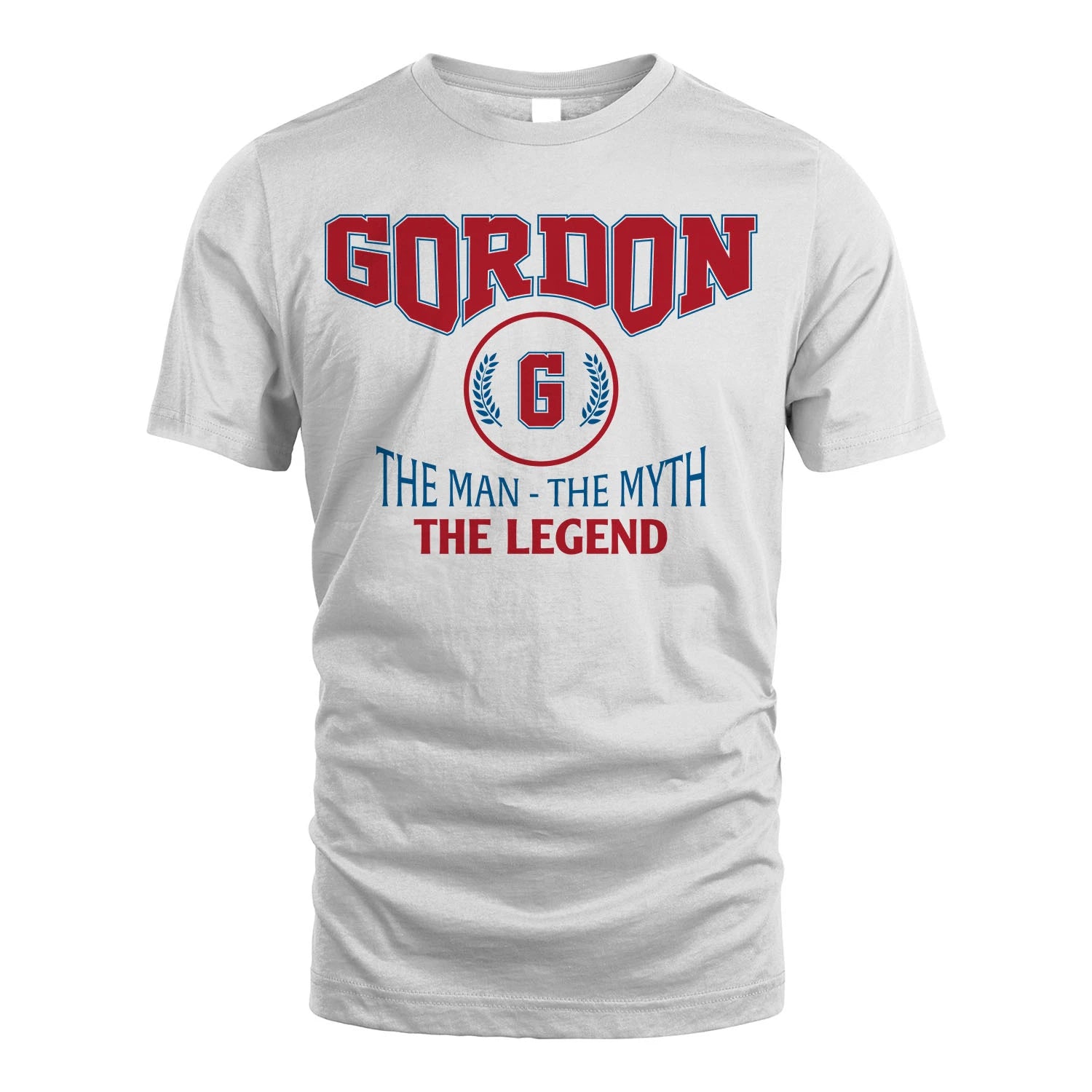 The Man The Myth The Legend Jet Style Shirt GORDON M1-9