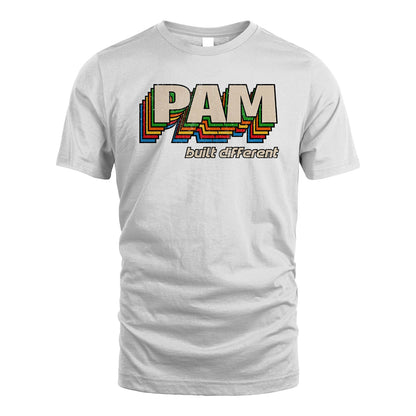 Your Name Built Different Retro Shirt PAM M1-26