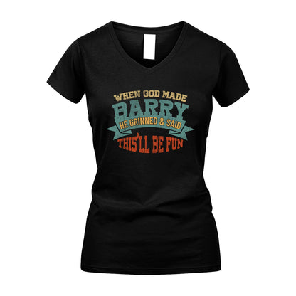 The Man The Myth The Legend Sporty Shirt BARRY M1-15