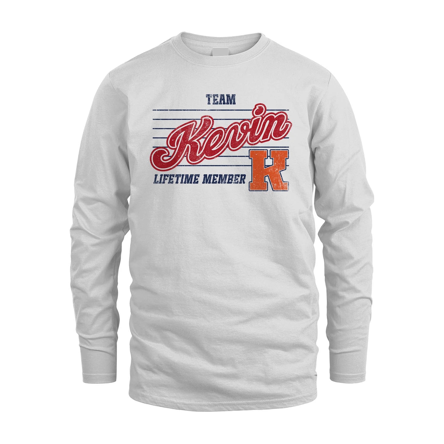 Team Your Name Lifetime Member Vintage Shirt KEVIN M1-24