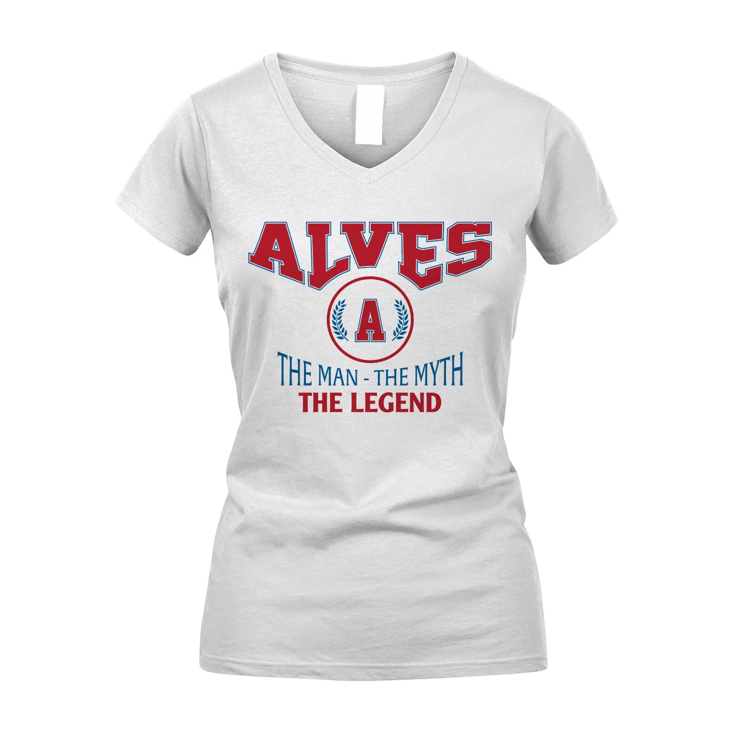 The Man The Myth The Legend Jet Style Shirt ALVES M1-9