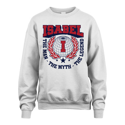 The Man The Myth The Legend Logo Shirt ISABEL M1-30