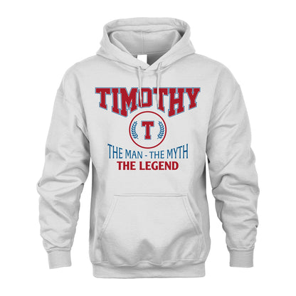 The Man The Myth The Legend Jet Style Shirt TIMOTHY M1-9