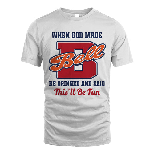 God Made Your Name Custom Shirt BELL M1-16