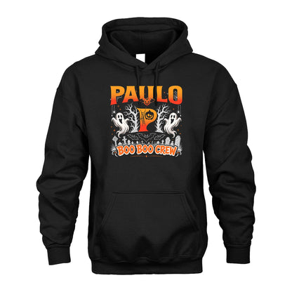 Boo Boo Crew Halloween Custom Name Shirt PAULO M1-28