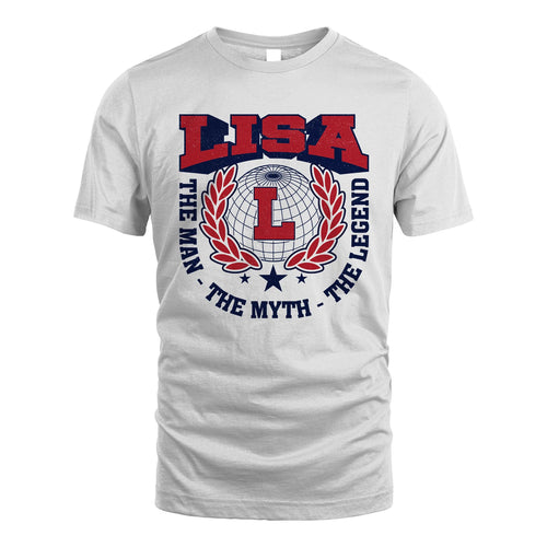The Man The Myth The Legend Logo Shirt LISA M1-30