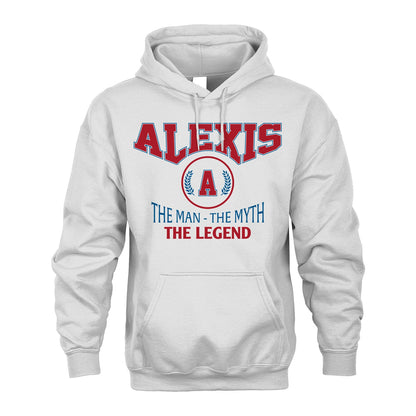 The Man The Myth The Legend Jet Style Shirt ALEXIS M1-9