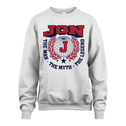 The Man The Myth The Legend Logo Shirt JON M1-30
