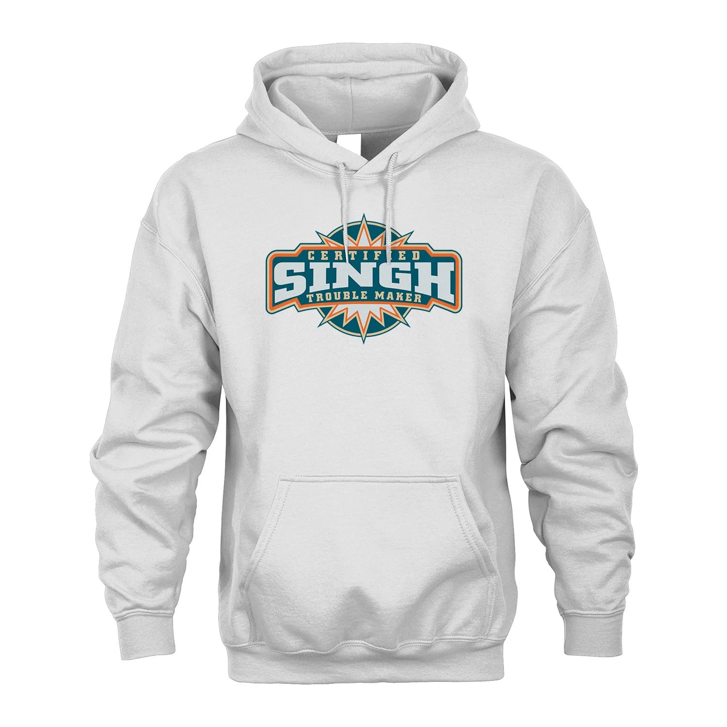 Certified Your Name Trouble Maker Shirt SINGH M1-36
