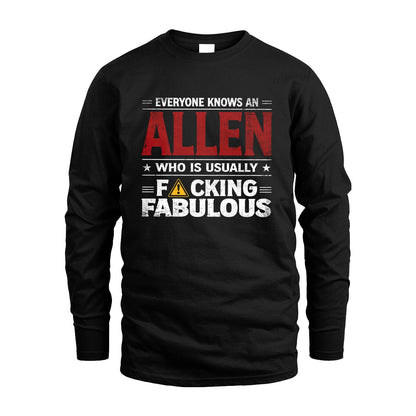 ALLEN 13K1-565 Everyone Know A/An Name Who Is Usually...