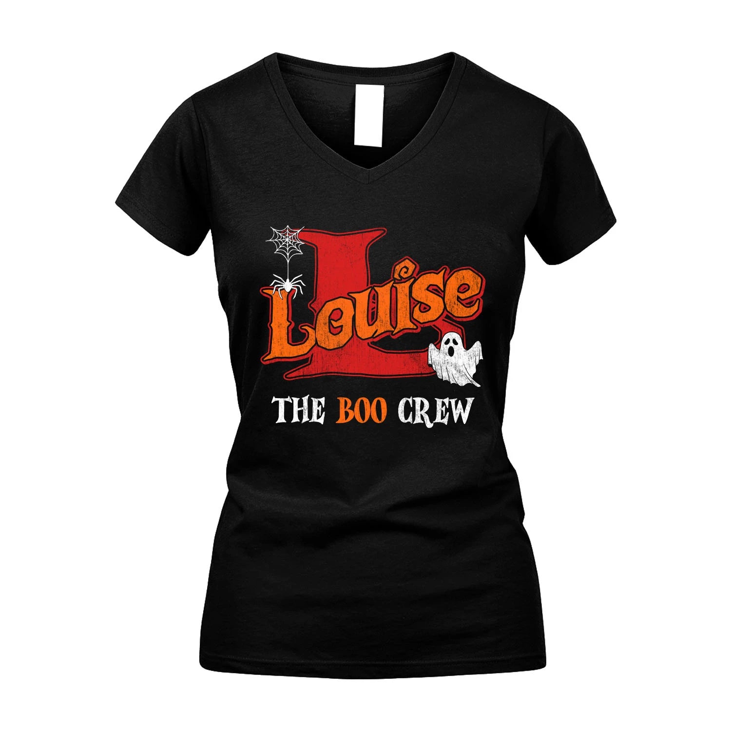 The Boo Crew Halloween Custom Name Shirt LOUISE M1-22