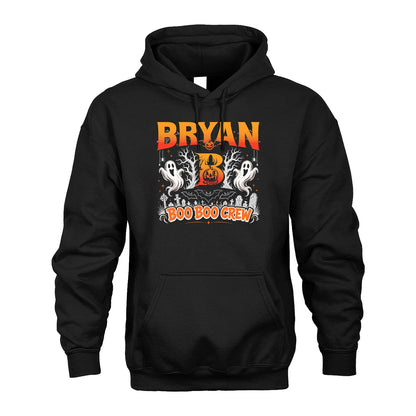 Boo Boo Crew Halloween Custom Name Shirt BRYAN M1-28