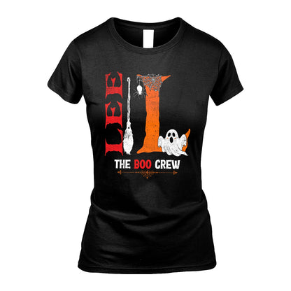 The Boo Crew Halloween With Your Name Shirt LEE M1-23