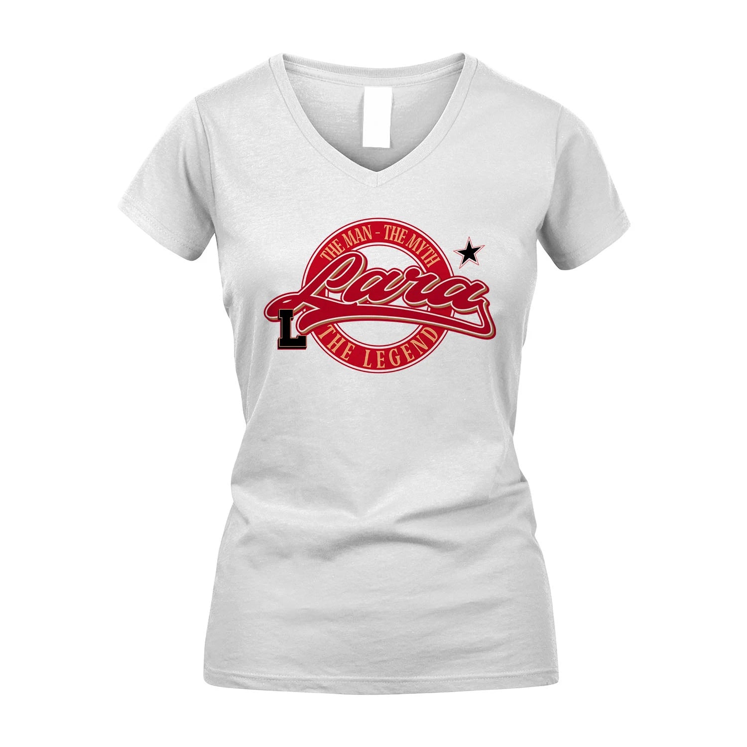 The Man The Myth The Legend Sporty Shirt LARA M1-14