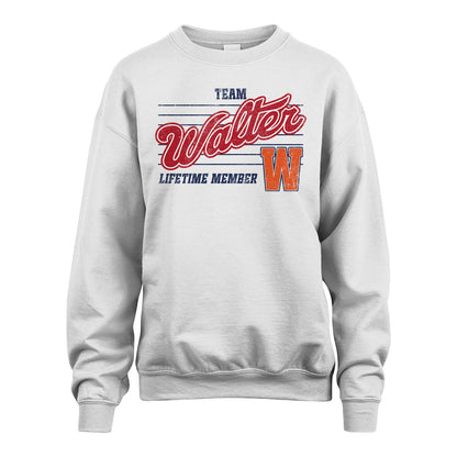Team Your Name Lifetime Member Vintage Shirt WALTER M1-24