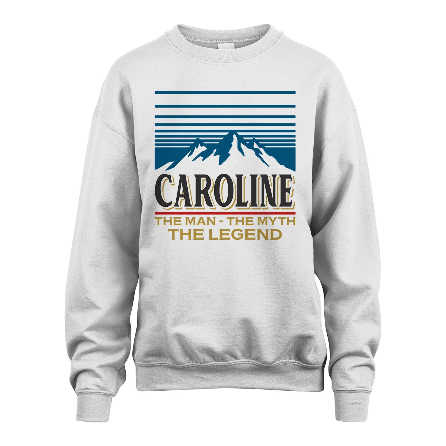The Man The Myth The Legend Vintage Mountain Shirt CAROLINE M1-19