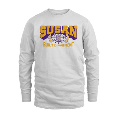 Your Name Built Different Sporty Shirt SUSAN M1-32