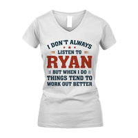 Women's V-Neck T-Shirt