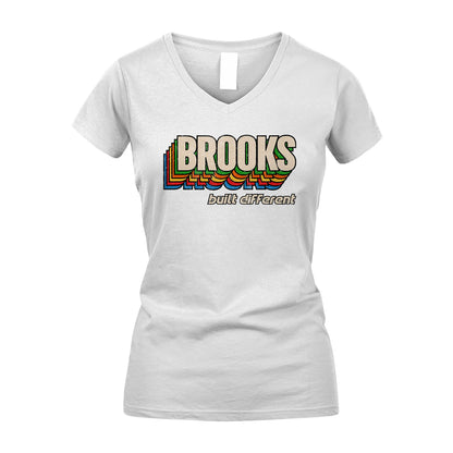 Your Name Built Different Retro Shirt BROOKS M1-26