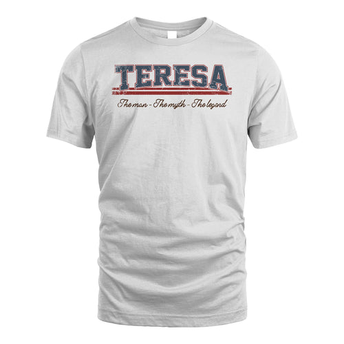 The Man The Myth The Legend Vintage Shirt TERESA M1-6