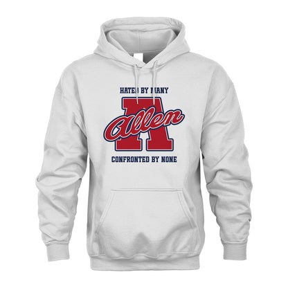 Hated By Many Confronted By None Personalized Name Shirt ALLEN M1-8