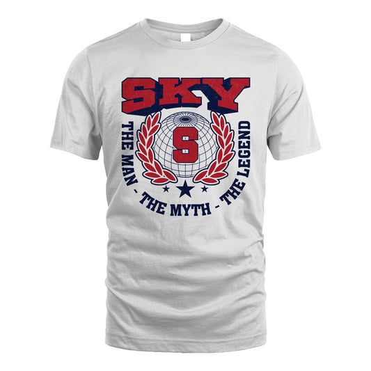 The Man The Myth The Legend Logo Shirt SKY M1-30