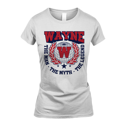 The Man The Myth The Legend Logo Shirt WAYNE M1-30