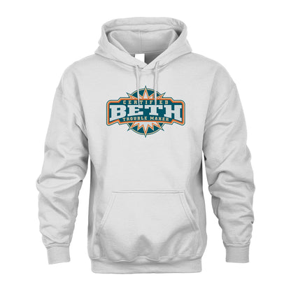 Certified Your Name Trouble Maker Shirt BETH M1-36