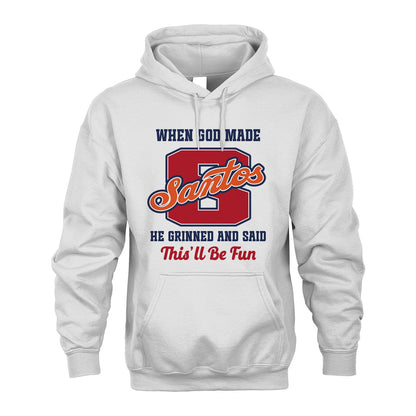 God Made Your Name Custom Shirt SANTOS M1-16