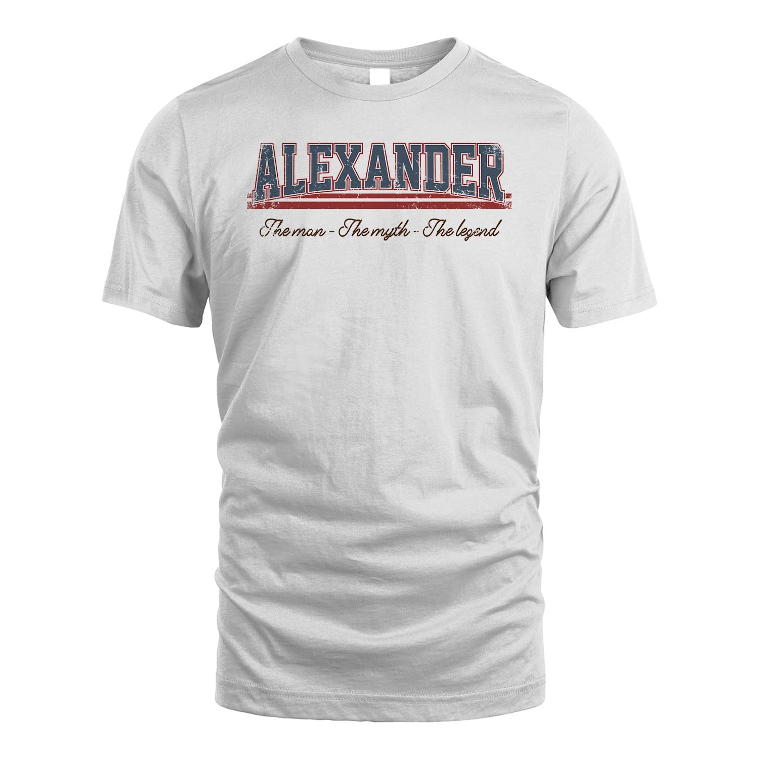The Man The Myth The Legend Vintage Shirt ALEXANDER M1-6