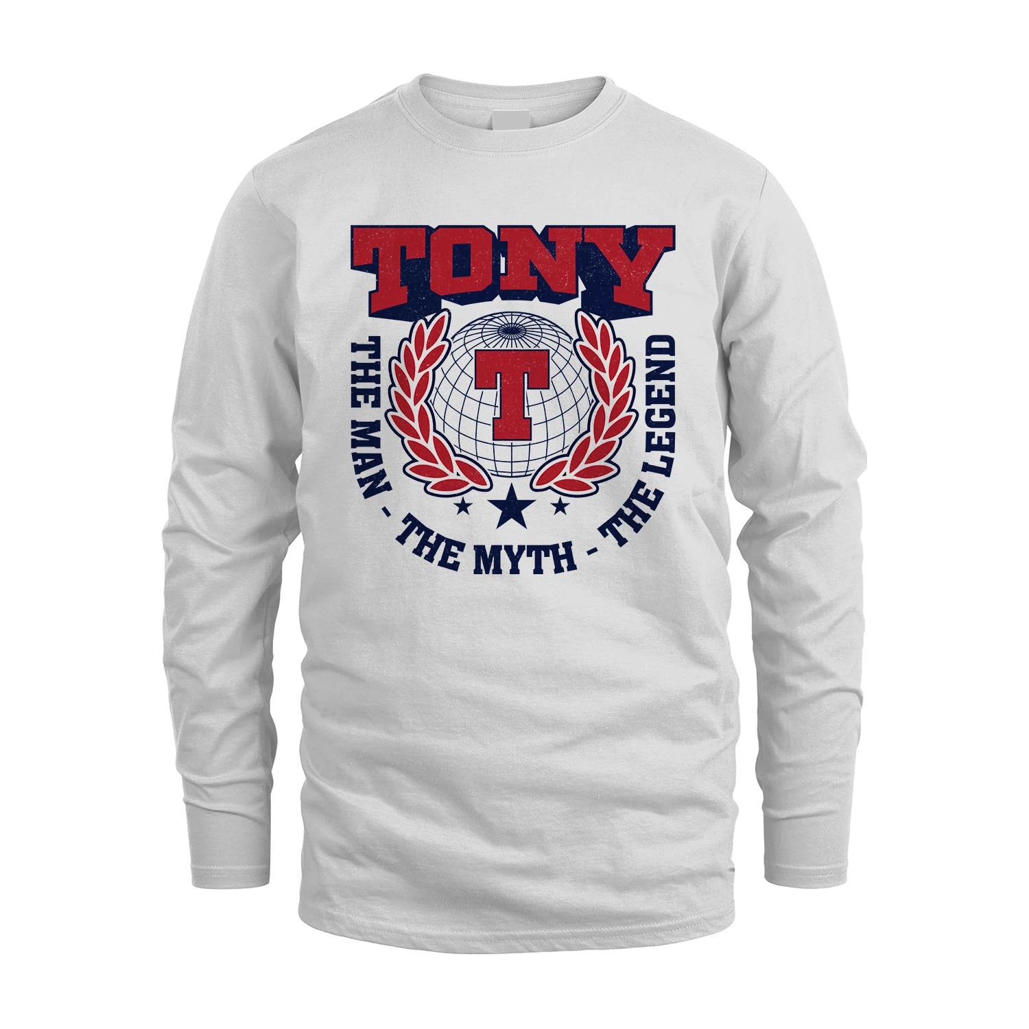 The Man The Myth The Legend Logo Shirt TONY M1-30