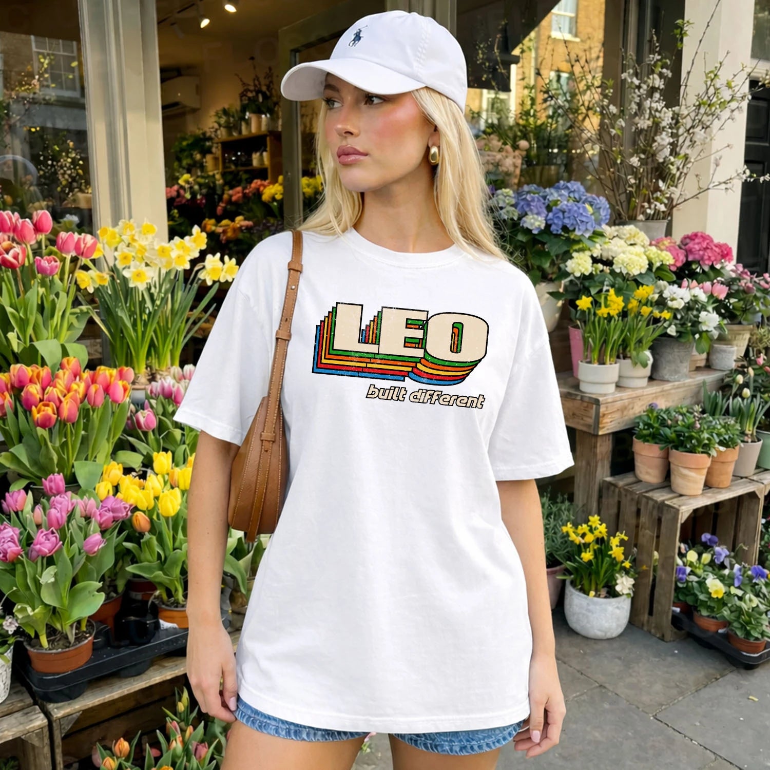 Your Name Built Different Retro Shirt LEO M1-26