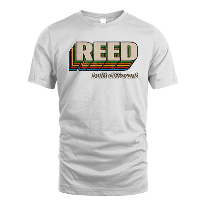 Your Name Built Different Retro Shirt REED M1-26