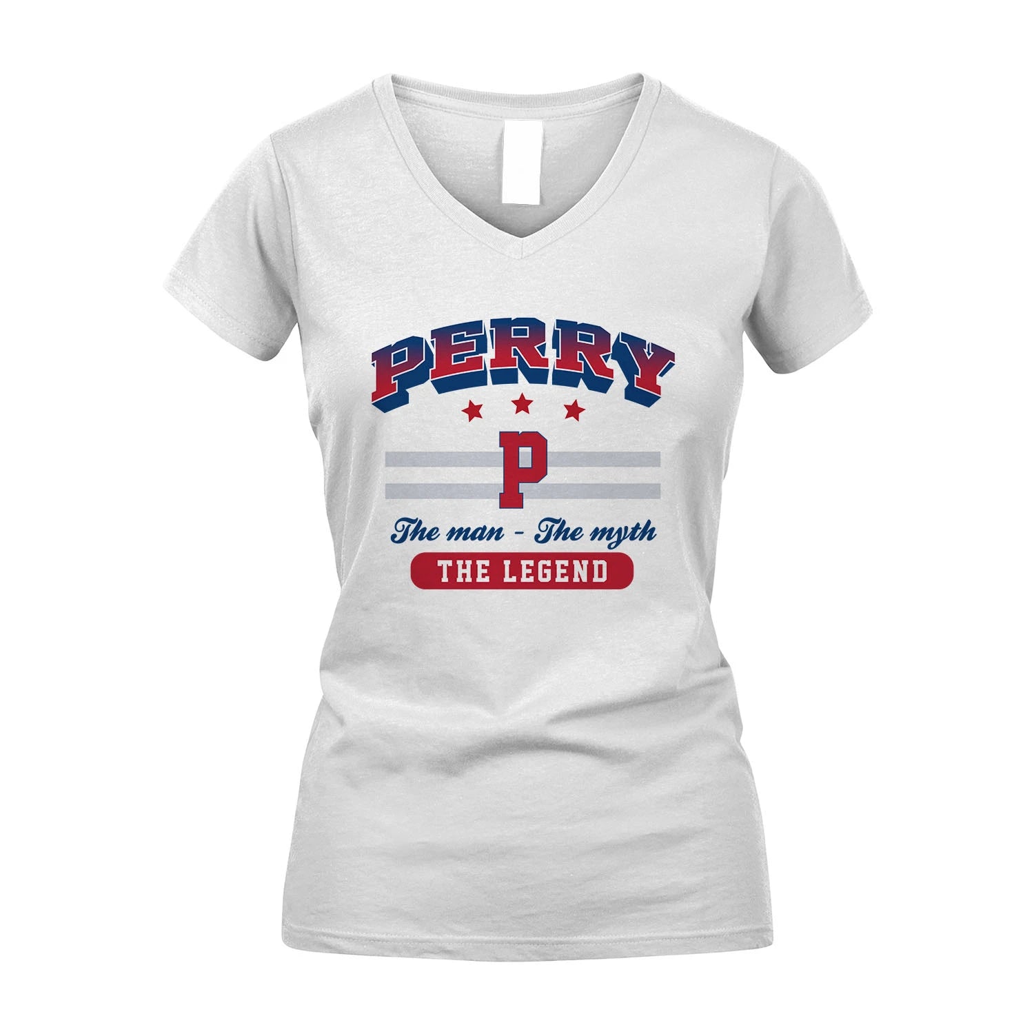 The Man The Myth The Legend With Your Name Shirt PERRY M1-35
