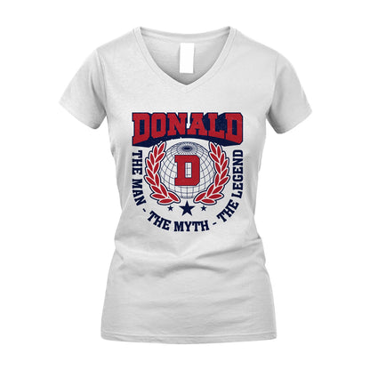The Man The Myth The Legend Logo Shirt DONALD M1-30