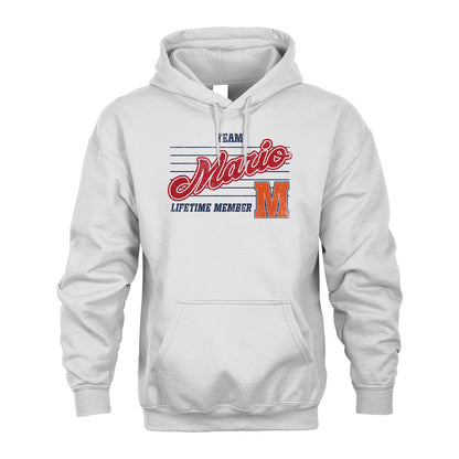 Team Your Name Lifetime Member Vintage Shirt MARIO M1-24