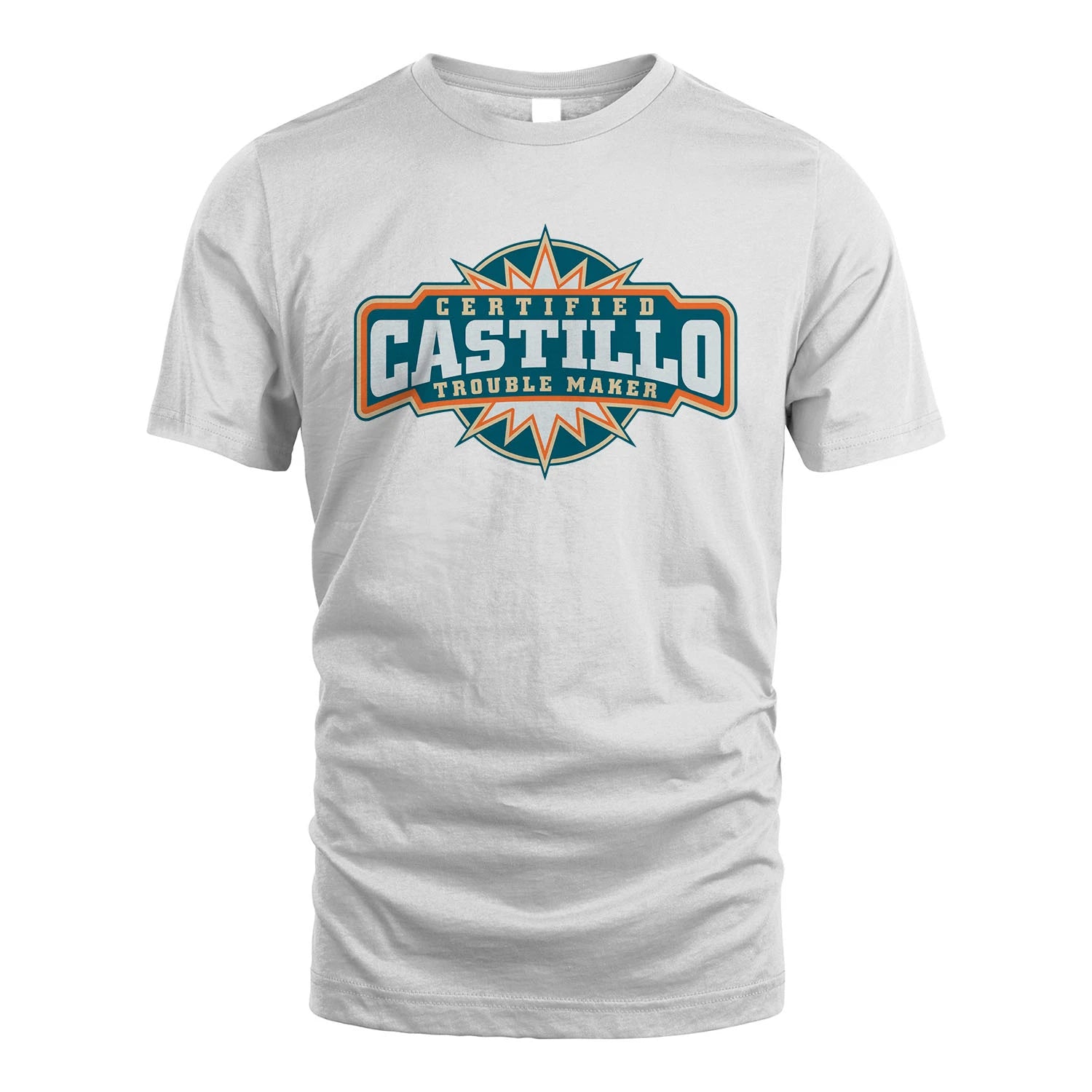 Certified Your Name Trouble Maker Shirt CASTILLO M1-36