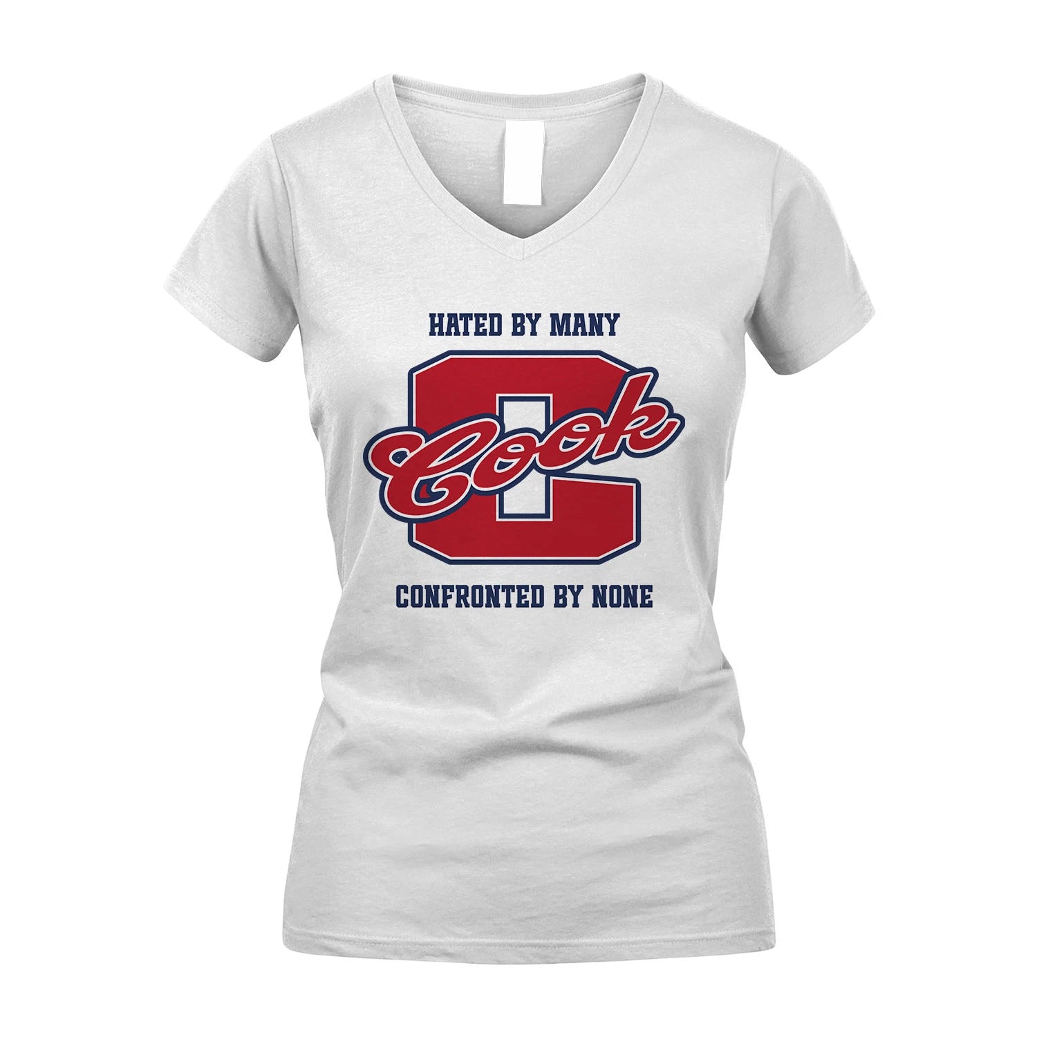 Hated By Many Confronted By None Personalized Name Shirt COOK M1-8