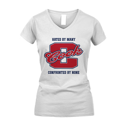 Hated By Many Confronted By None Personalized Name Shirt COOK M1-8