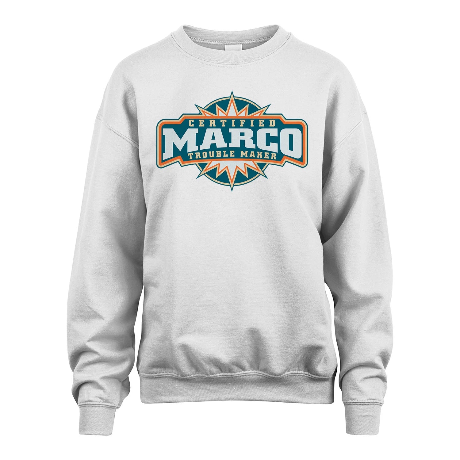 Certified Your Name Trouble Maker Shirt MARCO M1-36