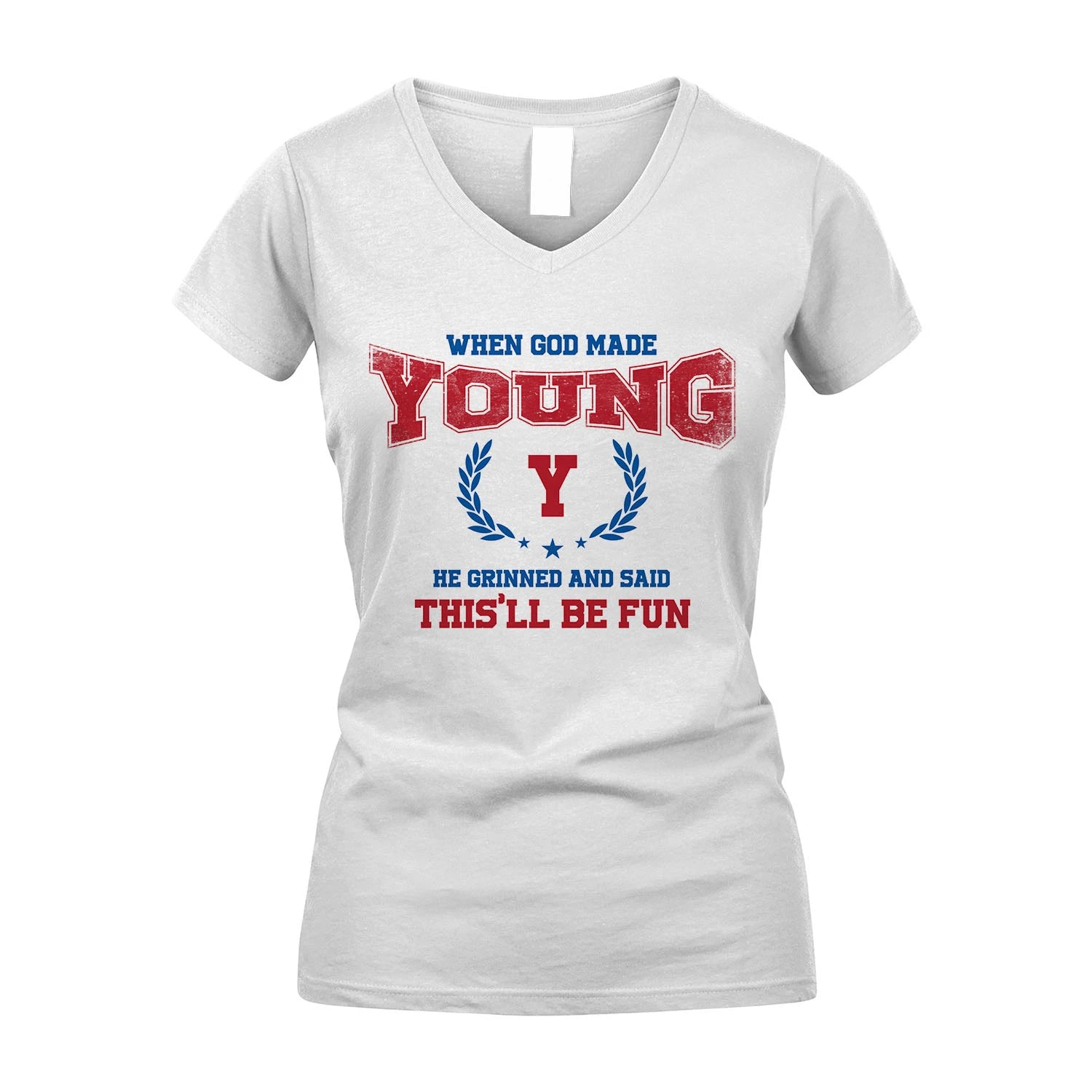 When God Made He Grinned And Said This'll Be Fun Shirt YOUNG M1-12