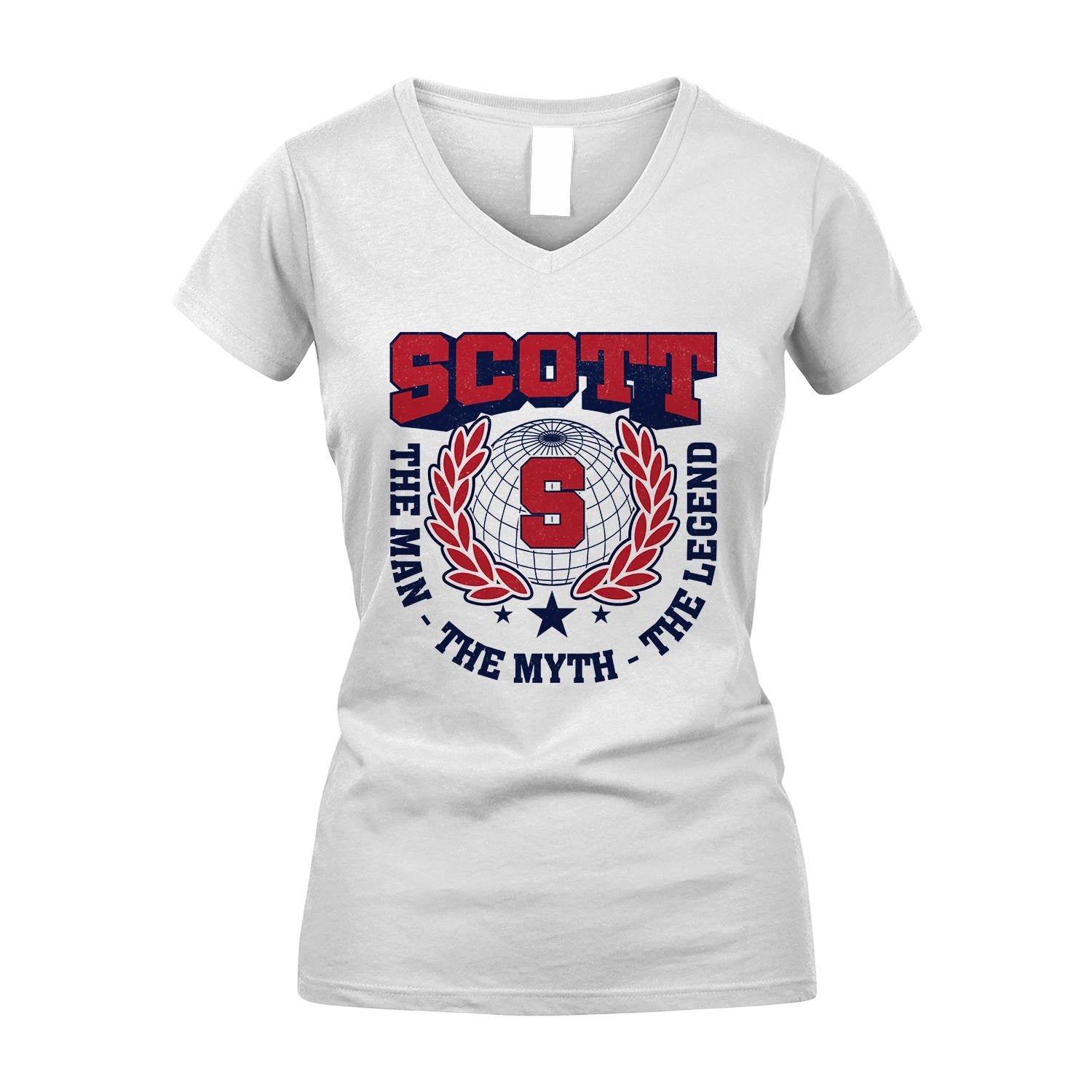 The Man The Myth The Legend Logo Shirt SCOTT M1-30