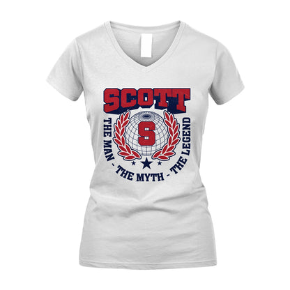 The Man The Myth The Legend Logo Shirt SCOTT M1-30