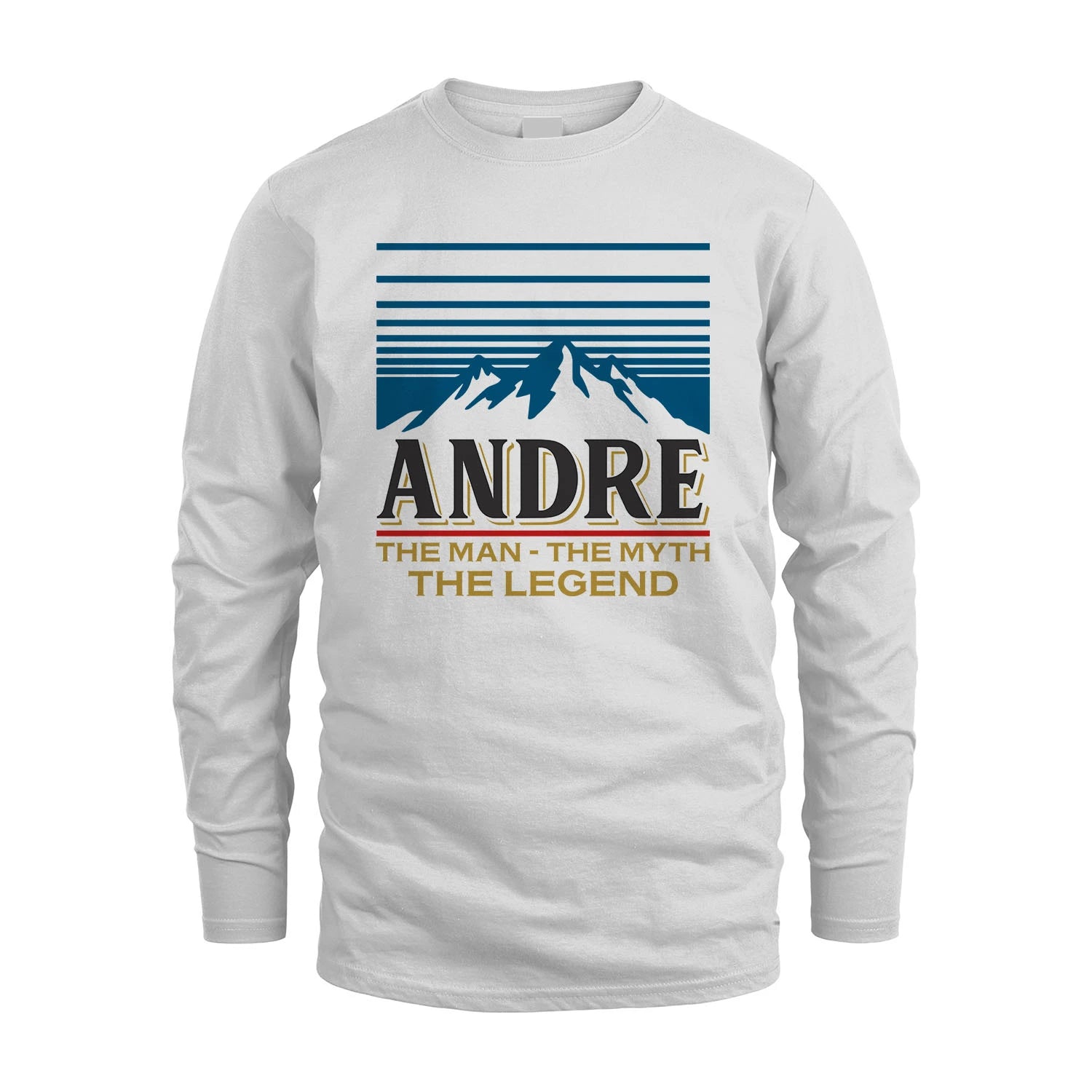 The Man The Myth The Legend Vintage Mountain Shirt ANDRE M1-19