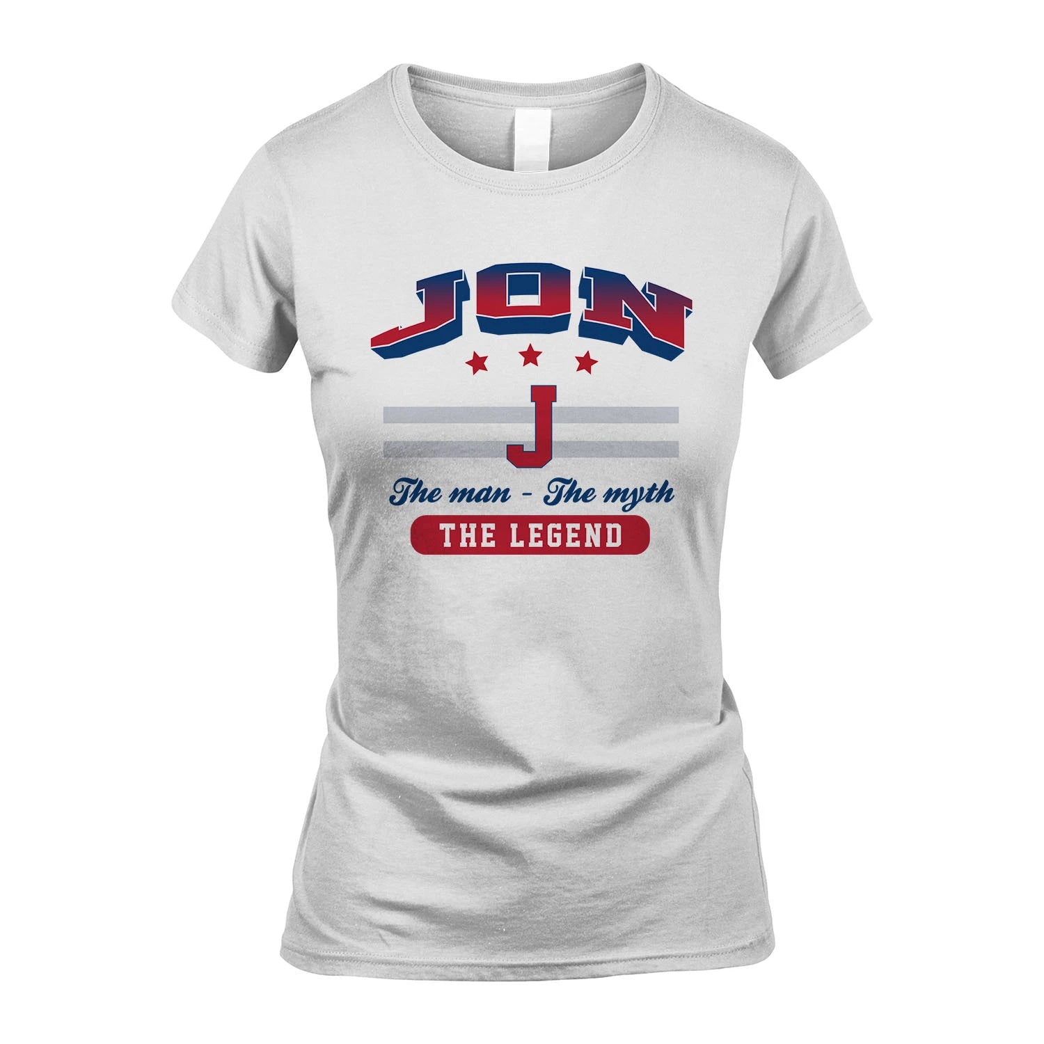 The Man The Myth The Legend With Your Name Shirt JON M1-35