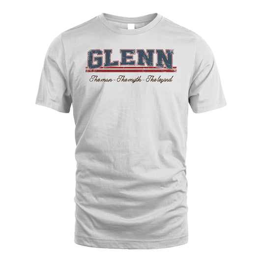 The Man The Myth The Legend Vintage Shirt GLENN M1-6