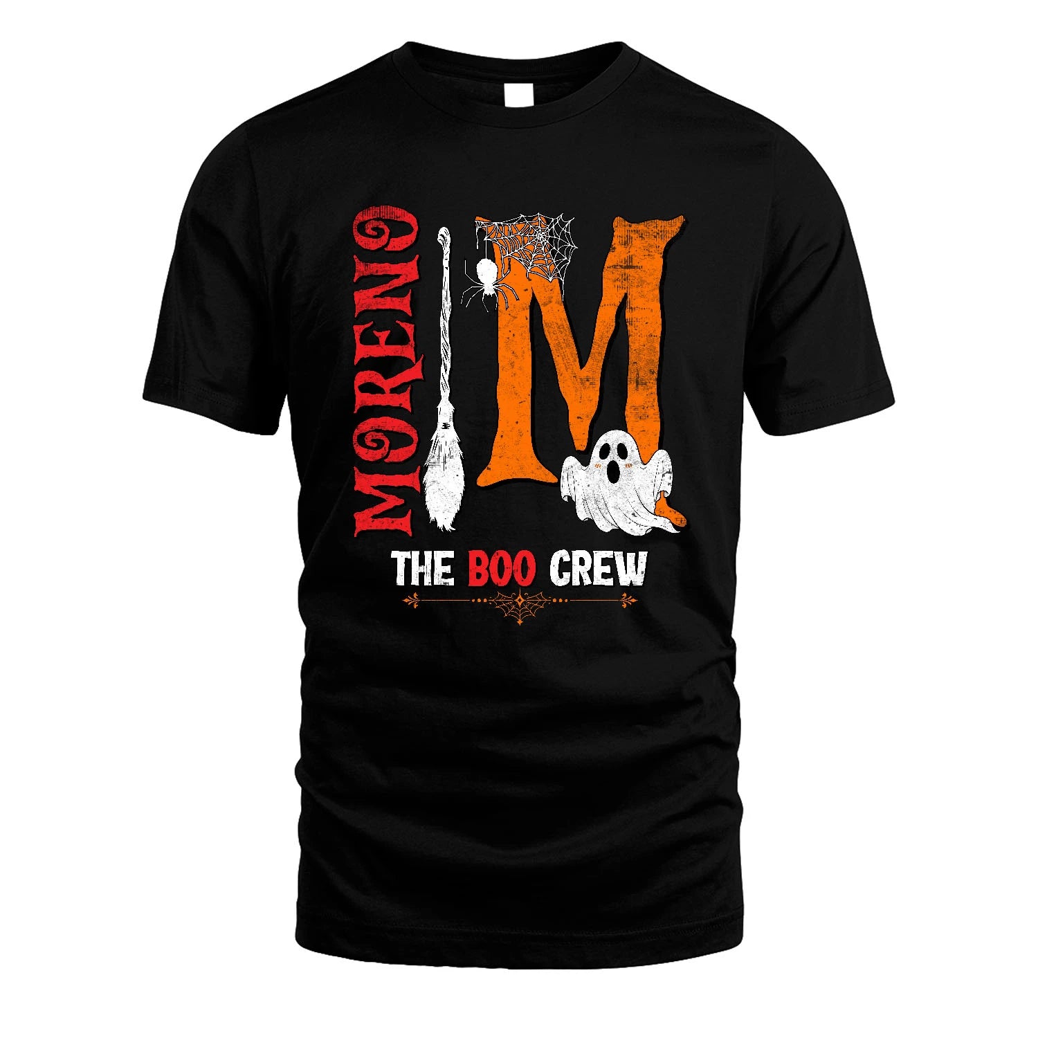 The Boo Crew Halloween With Your Name Shirt MORENO M1-23